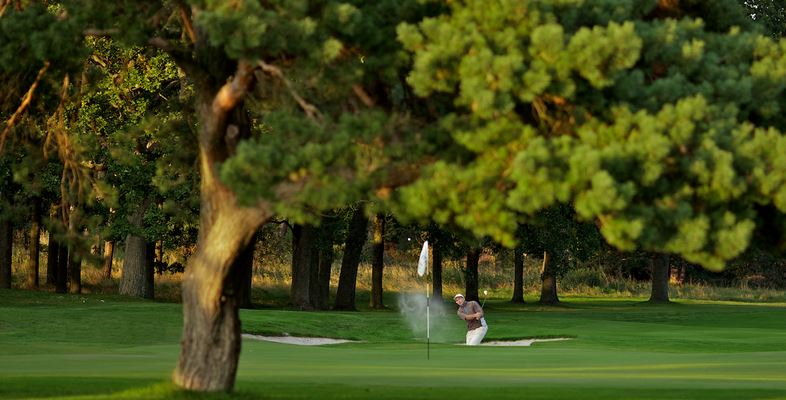 Valderrama Golf bunker shot