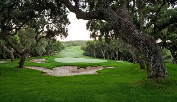 Valderrama Golf green and fairway