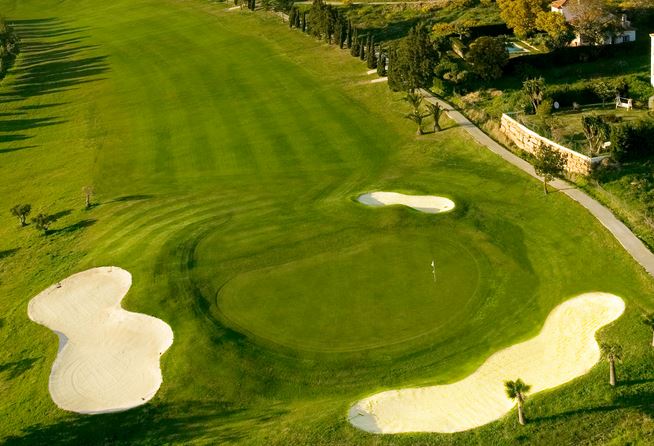 One of the holes at Estepona Golf