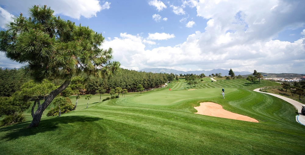 The lovely El Chaparral Golf course in Spain