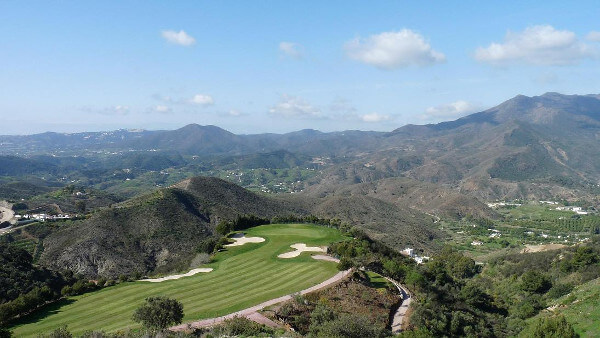 Alhaurin Golf from the air