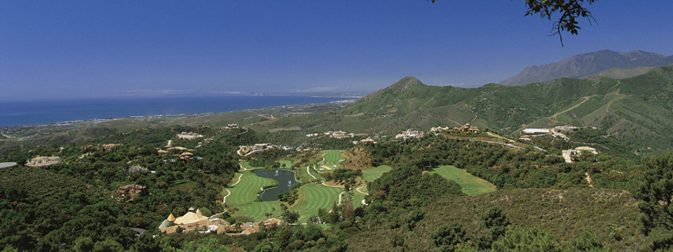 Monte Mayor golf from above