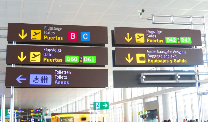 Malaga Airport Terminal