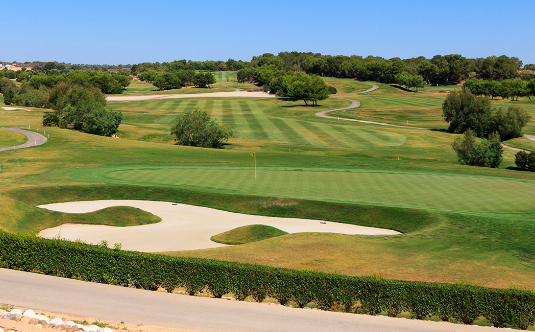 Lo Romero golf green and fairway