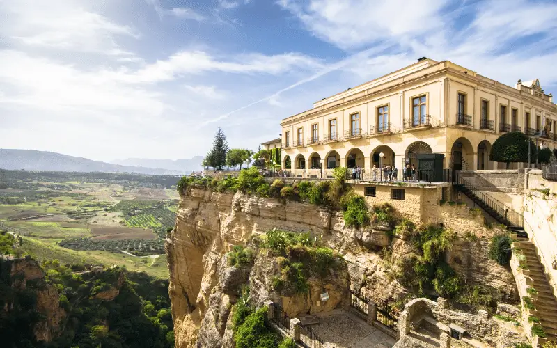 Ronda - View from the Puente.